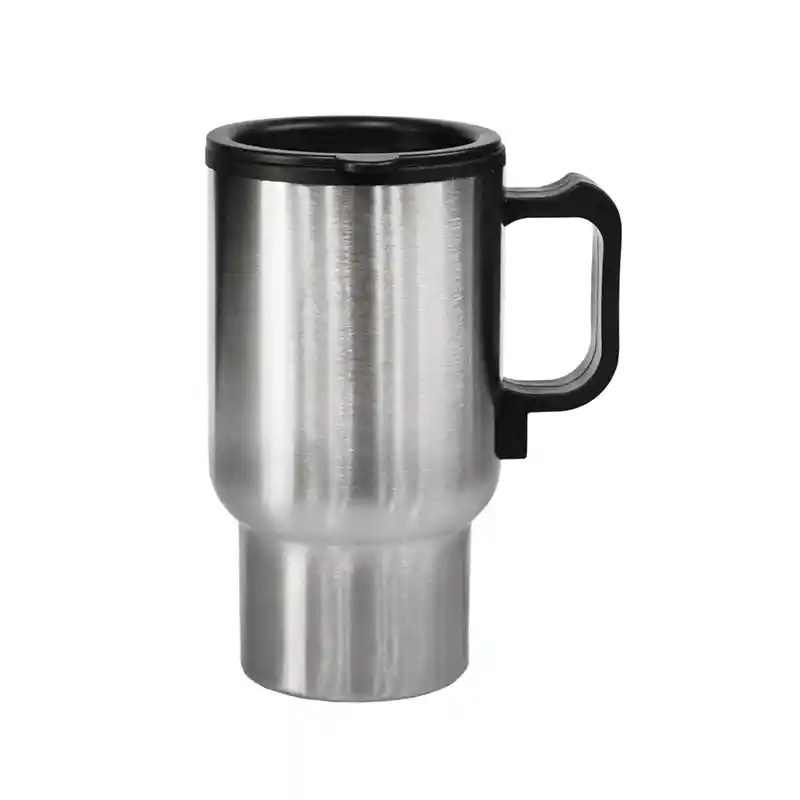 Vaso 480ml Térmico Para Auto Acero Tazon Mug 12v Eléctrico