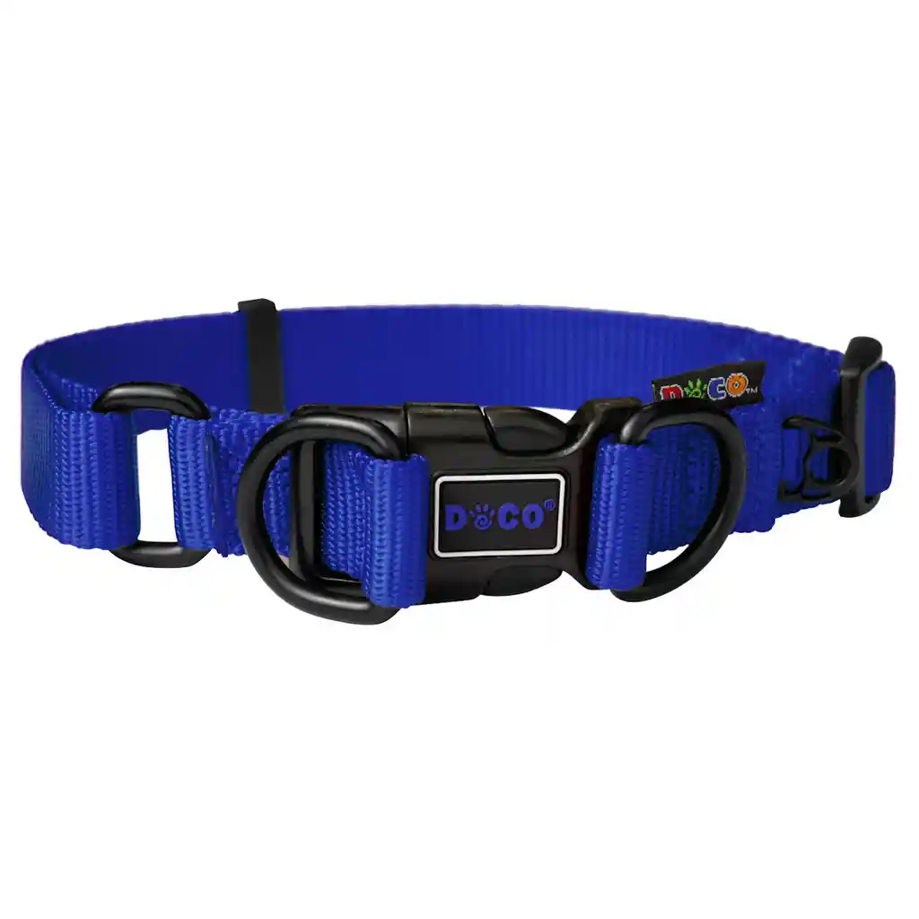 Doco Collar Dd Perro Azul -15 Xl