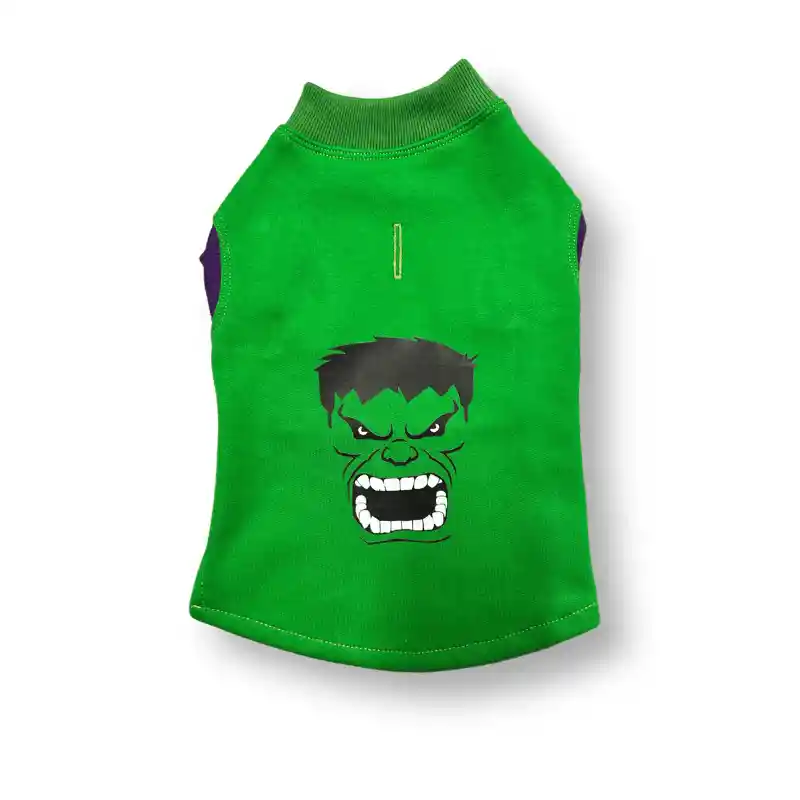 Polerón Franimal Diseño Hulk Talla S