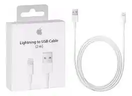 Cable Usb A Lightning Iphone 2m Certificado