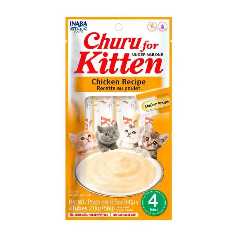 Inaba Churu Kitten Sabor Pollo