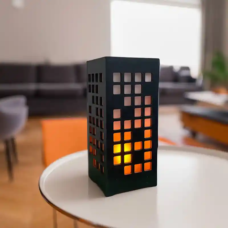 Lámpara Veladora De Mesa Noche Led Moderna Diseños