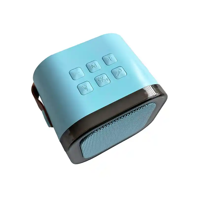 Mini Parlante Bluetooth Portátil Con 1 Micrófono De Karaoke