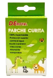 Parche Curita Infantil Animalitos - 40 Pcs