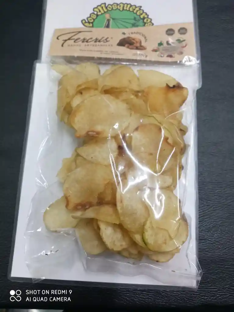 Papas Fritas Artesanales Sin Gluten Tradicional 160g