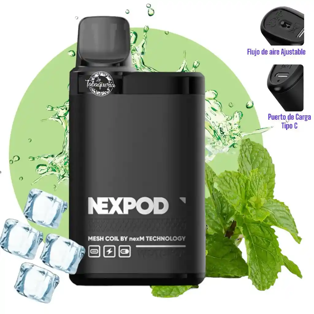 Vape Wotofo Nexpod Menta 5000puffs