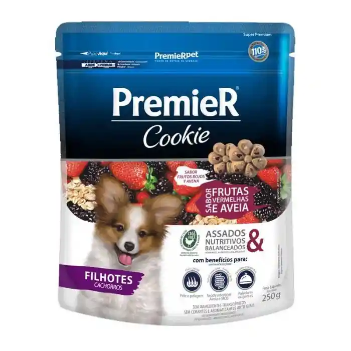 Premier Pet Cookie Frutos Rojos Puppy 250 Grs