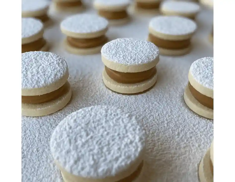 Alfajor Maicena Azúcar Flor Caja