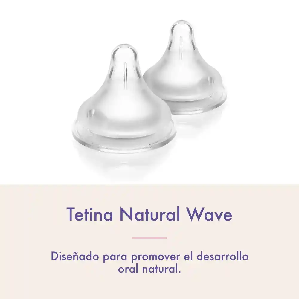 Tetinas Lansinoh Natural Wave 2 Unid