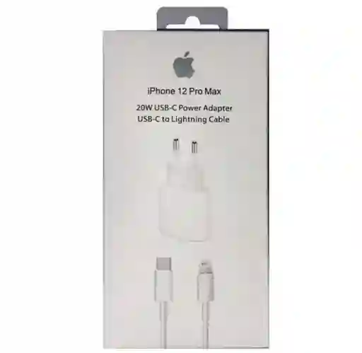 Kit De Carga Iphone Certificado Con Entrada Tipo C Carga Rapida 20w