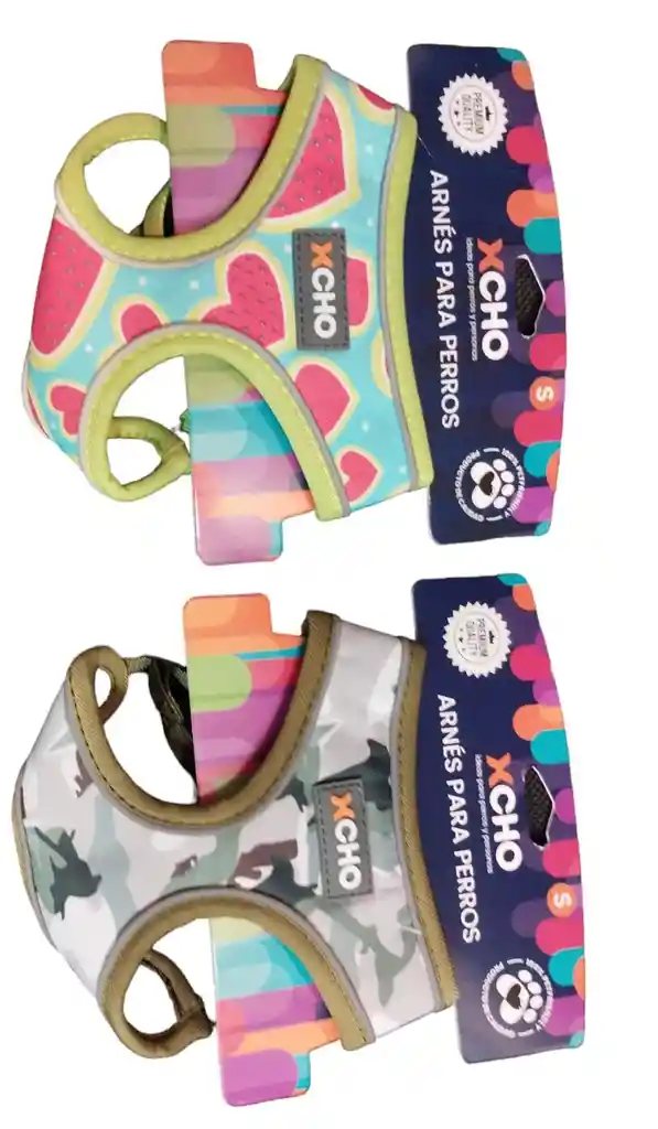 Xcho - Arnes Para Perros S (cuello 25-35 / Barriga 36-44 Diseño Varios) (73344)