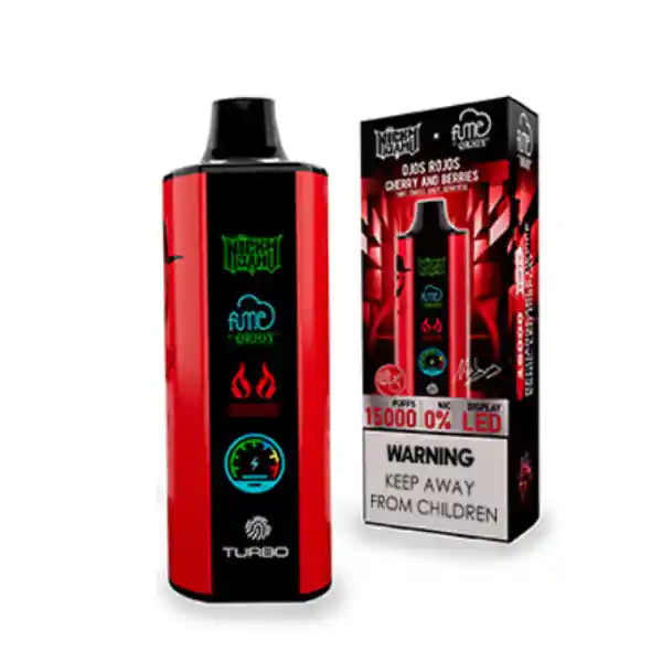 Vape Fume Nicky Jam 15.000 Puff 0% Nic Calor Juice (banana, Pinneapple)