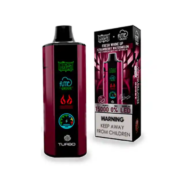 Vape Fume Nicky Jam 15.000 Puff 0% Nic Fresh Whine Up (strawberry Watermelon)