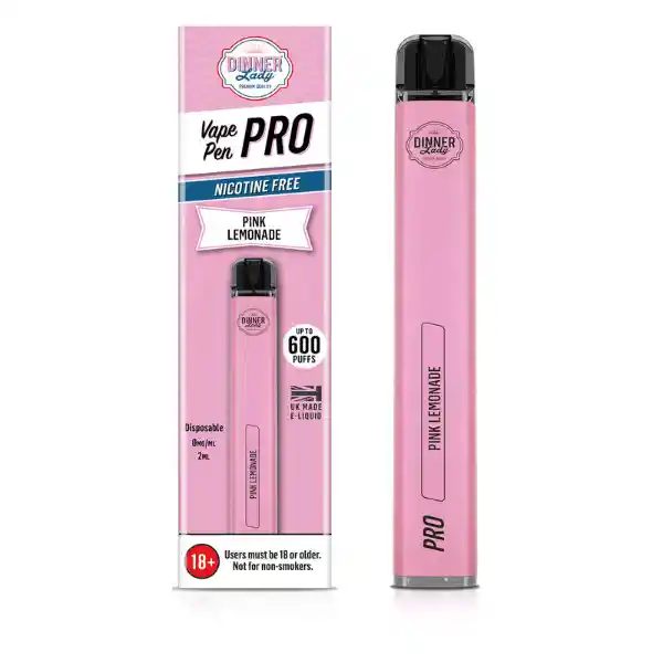 Vape Penpro 600 Puff Pink Lemonade Dinner Lady