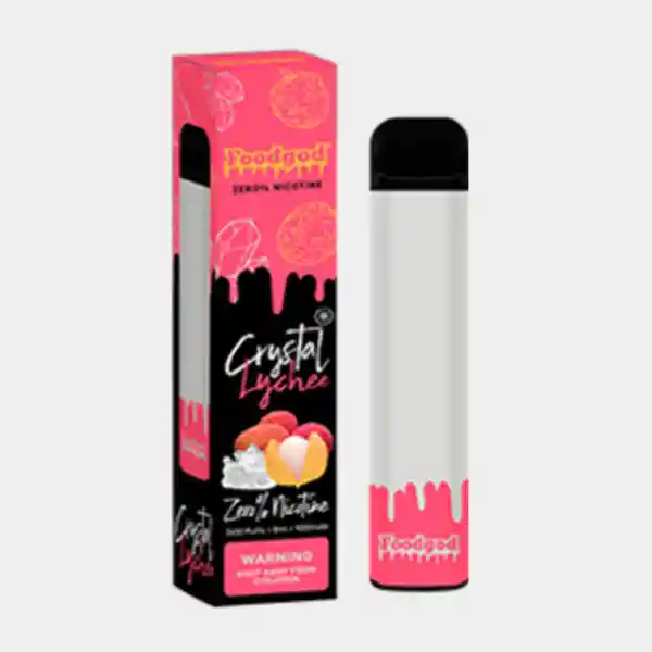 Vape Foodgod Crystal Lychee 0% Nic 2400 Puffs