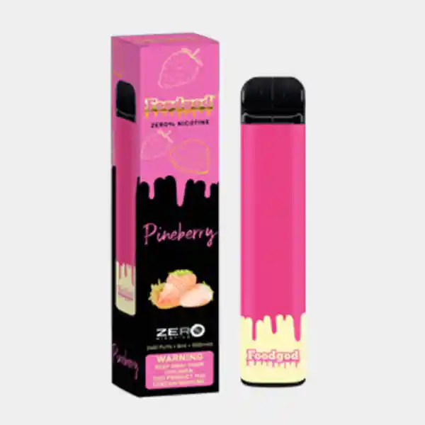 Vape Foodgod Pineberry 0% Nic 2400 Puffs