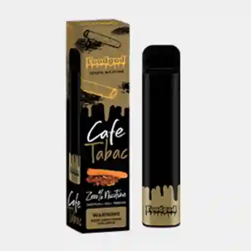 Vape Foodgod Cafe Tabaco 0% Nic 2400 Puffs