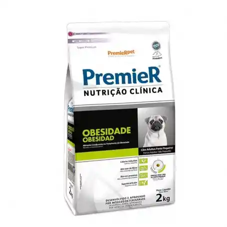 Premier Nutricion Clinica Perro Obecidad 2 Kg.