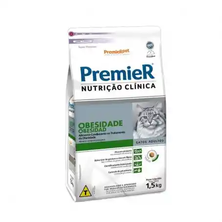 Premier Nutrición Clinica Gato Obesidad 1.5 Kg