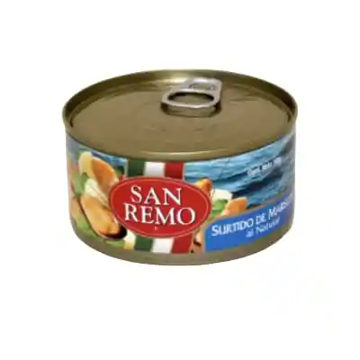 Surtido Mariscos Agua 190gr San Remo