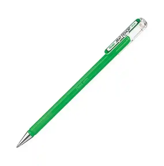 Bolígrafo Mattehop 1.0mm Verde Pentel