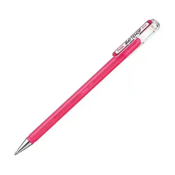 Bolígrafo Mattehop 1.0mm Rosado Pentel