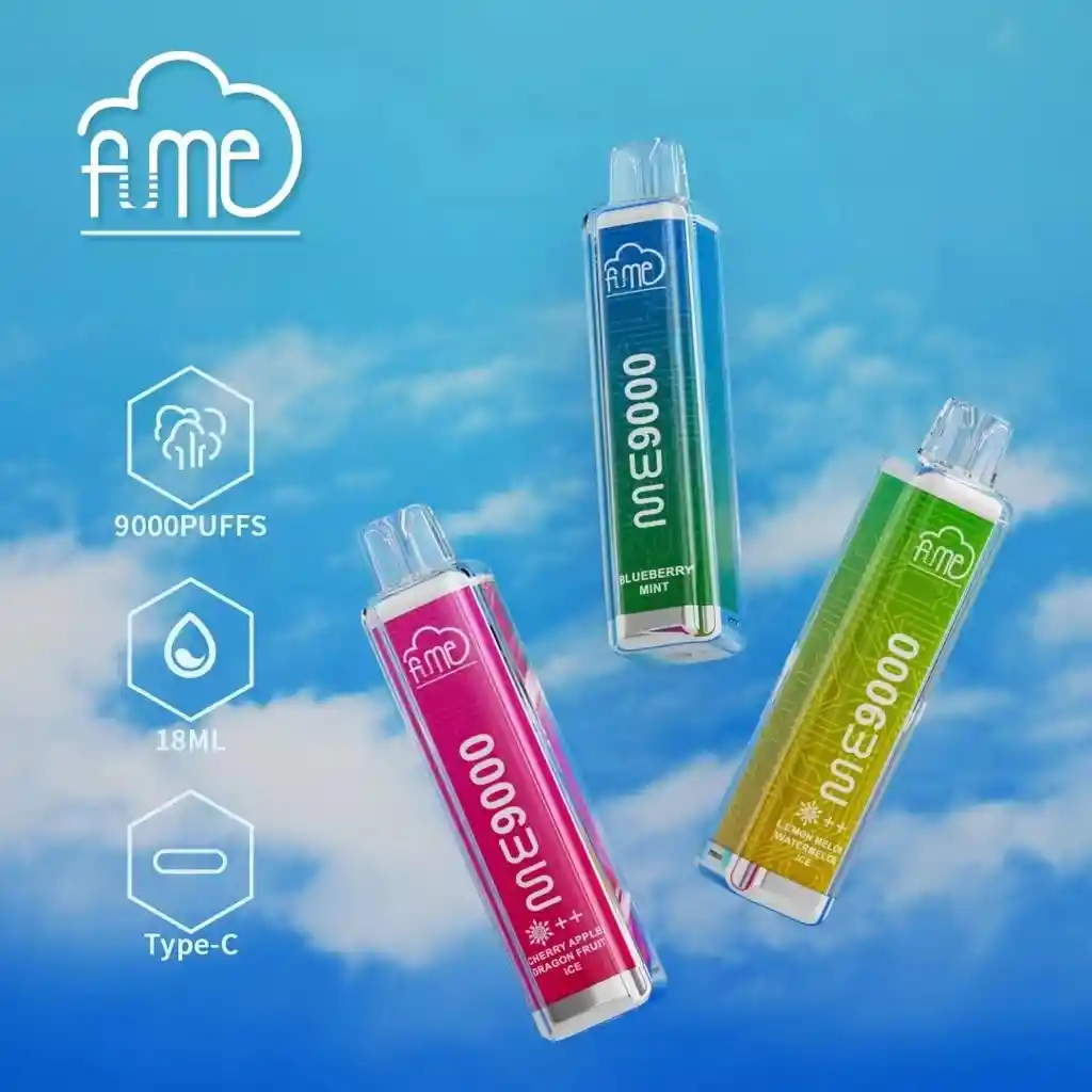 Fume Blueberry Mint Vaporizador Desechable 9000 Puff 2%