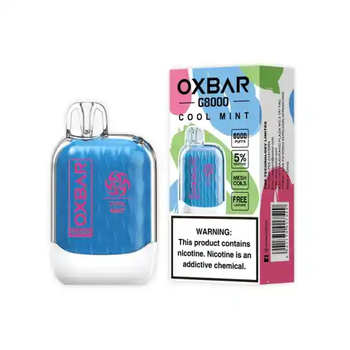 Oxbar 8000 Puff (cool Mint)