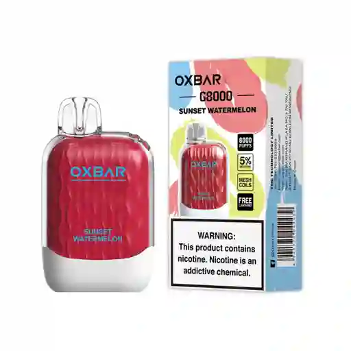 Oxbar 8000 Puff (sunset Watermelon)