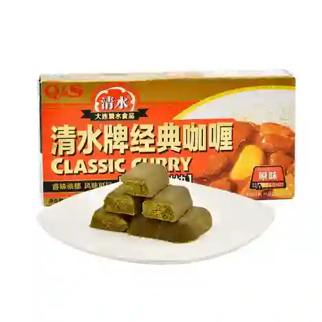Cubos De Curry Originales Clásicos Qingshui 100g