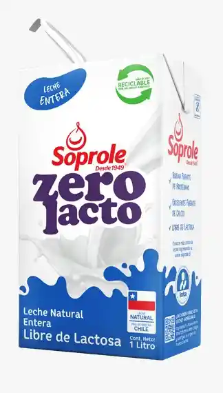 Leche Zerolacto Entera 1l