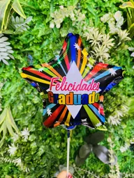 Globo Pequeño Estrella Felicidades Graduado