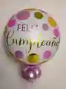 Globo Metalizado Feliz Cumpleaños