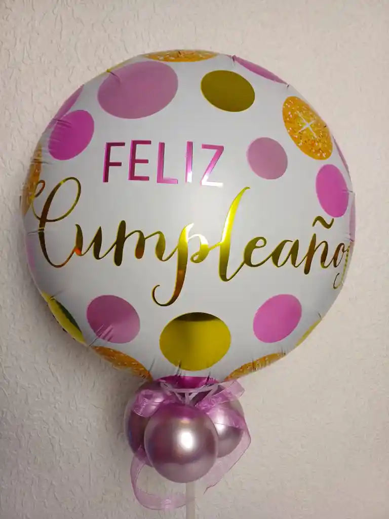 Globo Metalizado Feliz Cumpleaños