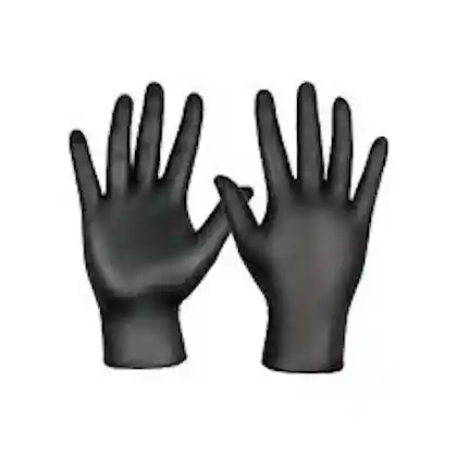 Guantes Nitrilo Negros Talla S