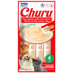 Snack Gato Churu Atun Con Cangrejo 56gr