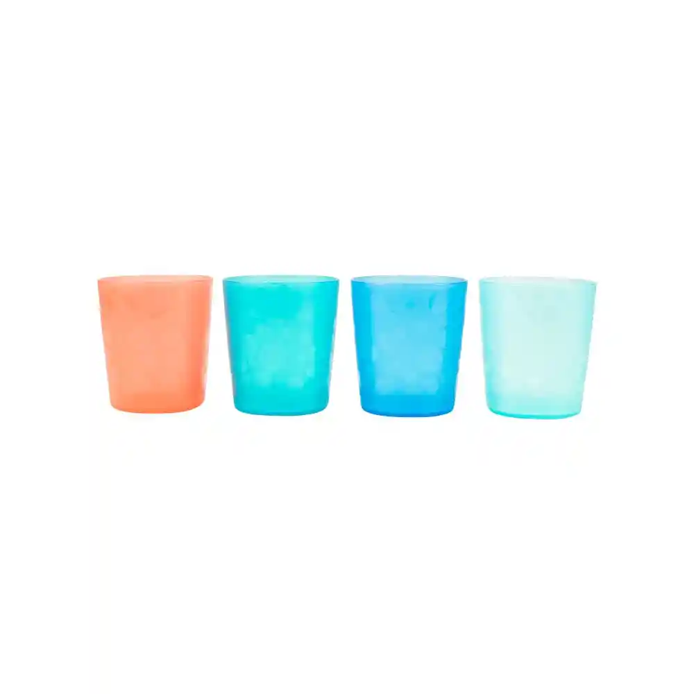 Pack 4 Vasos Para Niños Pequeños Drbrowns 18m+