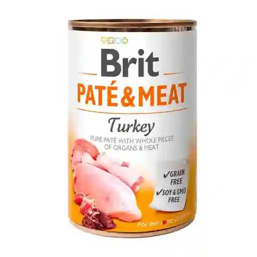 Brit Pate & Meat Turkey 400g