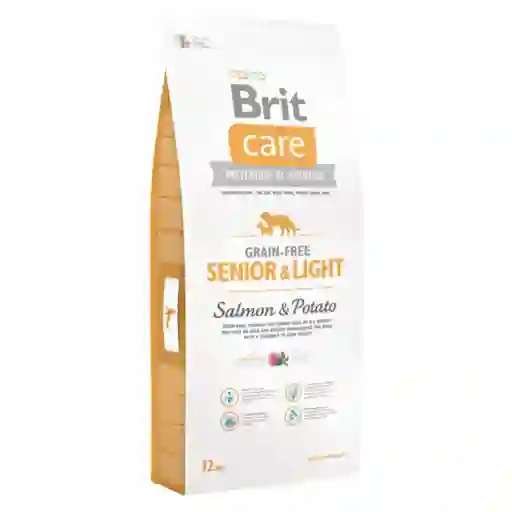 Brit Care Dog Hipoallergenic Grain-free Senior & Light Salmon 12kg