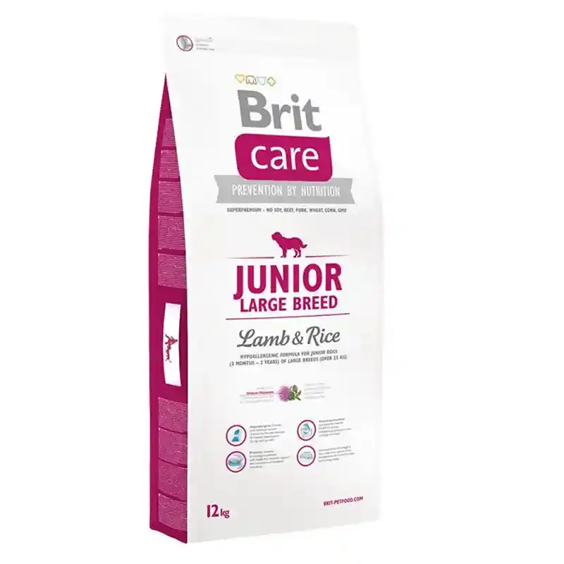 Brit Care Dog Hypoallergenic Junior Large Breed Lamb 12 Kg