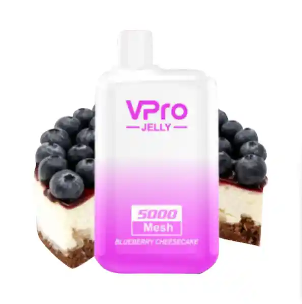 Vaper Vpro Jelly Blueberry Cheesecake 5000 Puffs Con Nicotina 5%