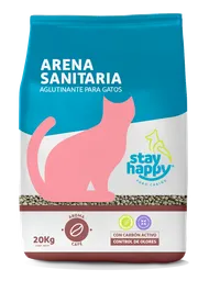 Arena Aglutinante Stay Happy Cafe 4kg