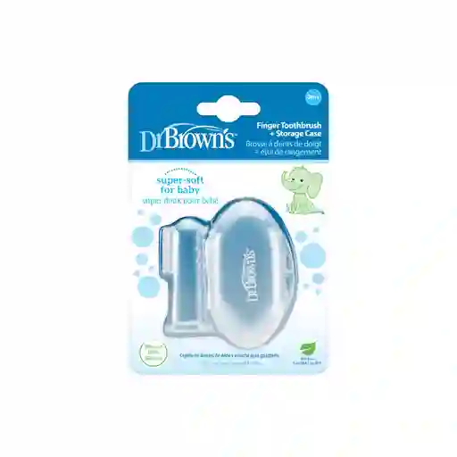 Cepillo De Dientes De Dedo Extra Suave Drbrowns 3m+