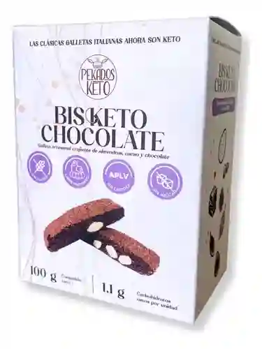 Keto Galletas Bisketo Chocolate