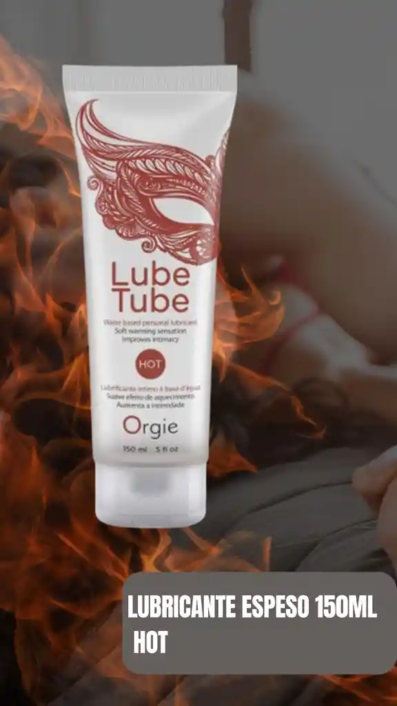 Lubricante Lube Tube Hot Orgie 150ml