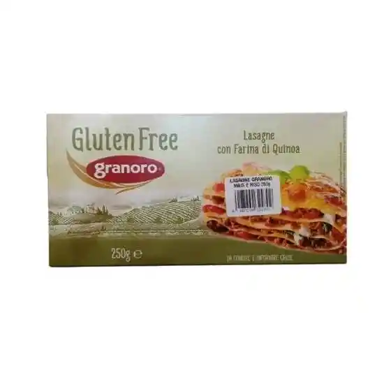 Lasaña Italiana Con Harina De Quinoa (sin Gluten) 250g Granoro