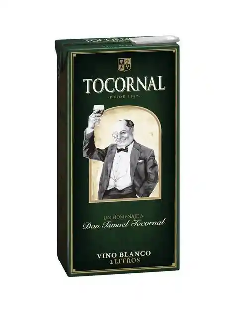 Vino Tocornal Blanco Tetra 1 Lt