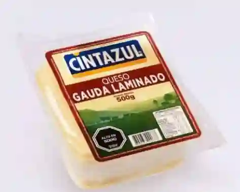 Queso Gauda Laminado Cintazul 500 Grs