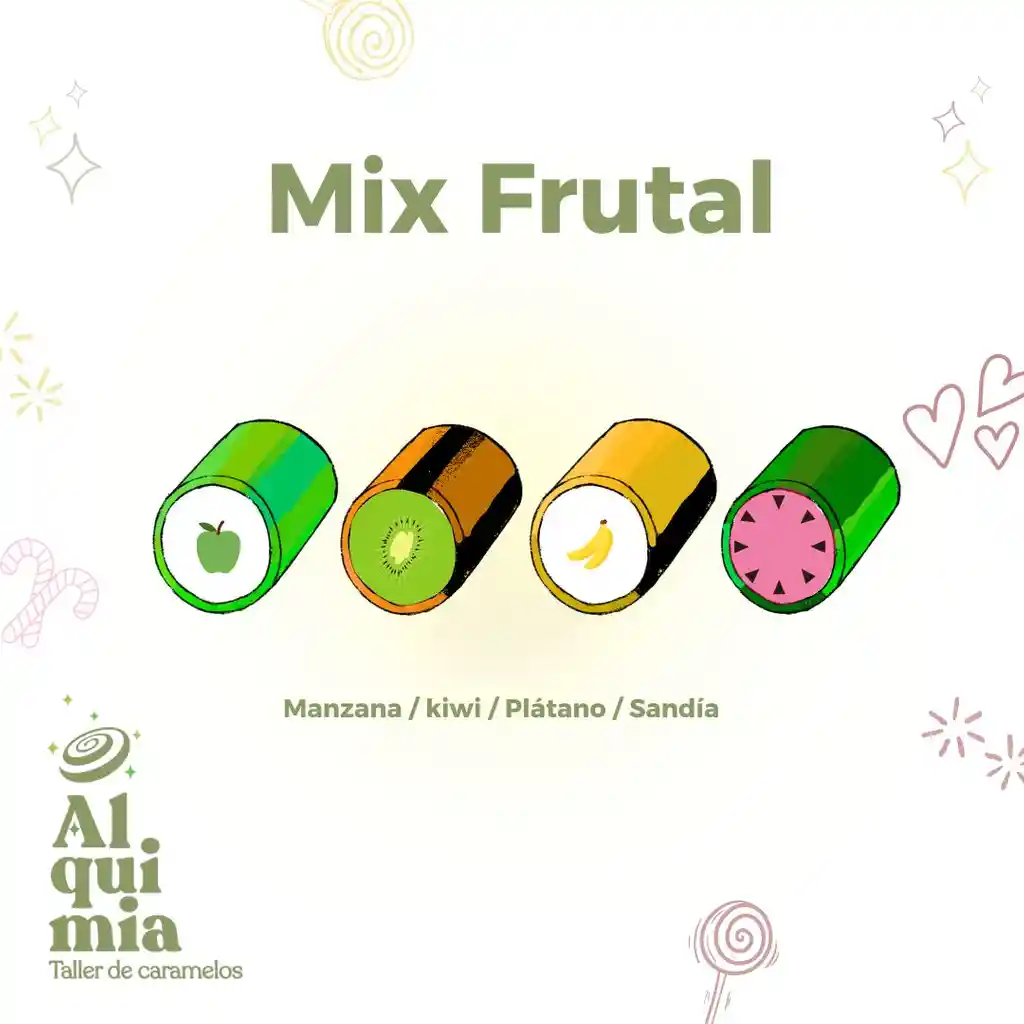 Frasco 80 Grs Mix Frutal