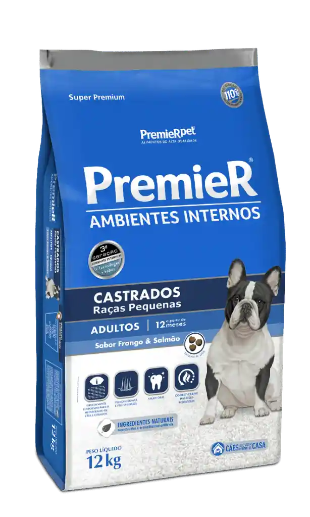 Premier Canino Small Castrados Pollo/salmon 12kg